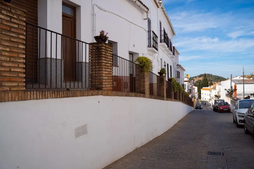 Cortegana city center streets