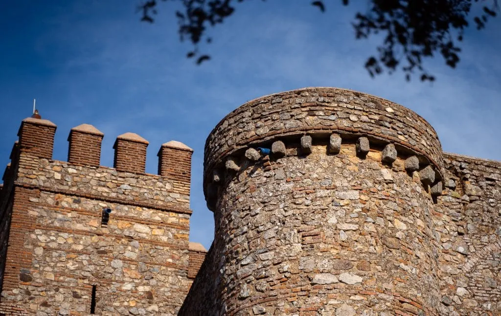 Castle of Cortegana detail