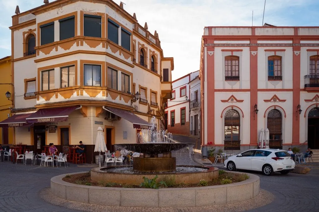 Cortegana city center
