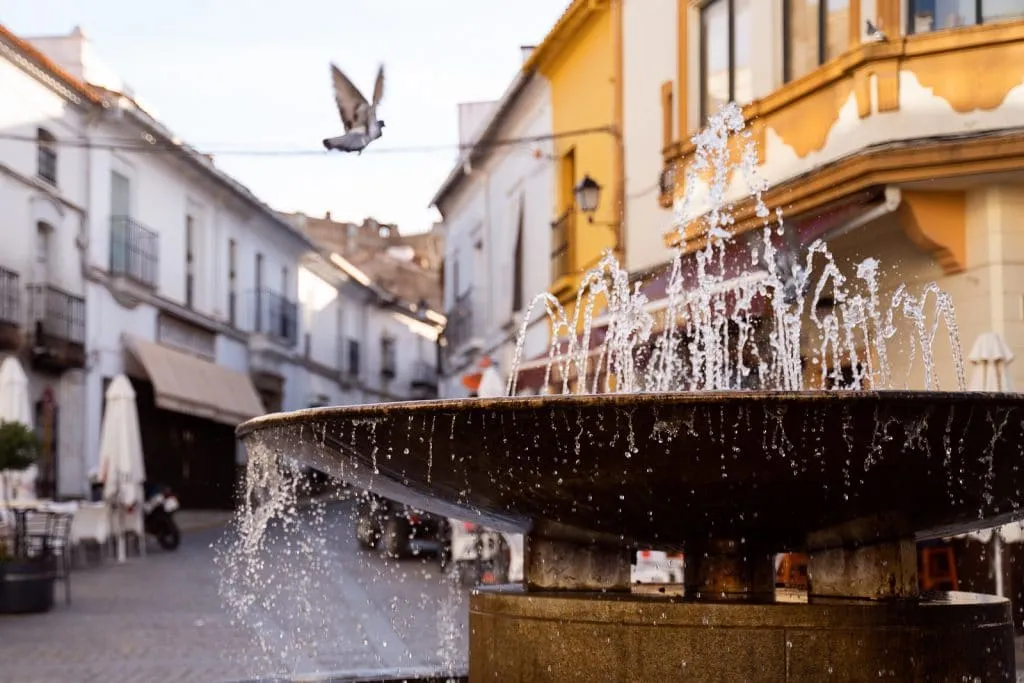 Cortegana city center