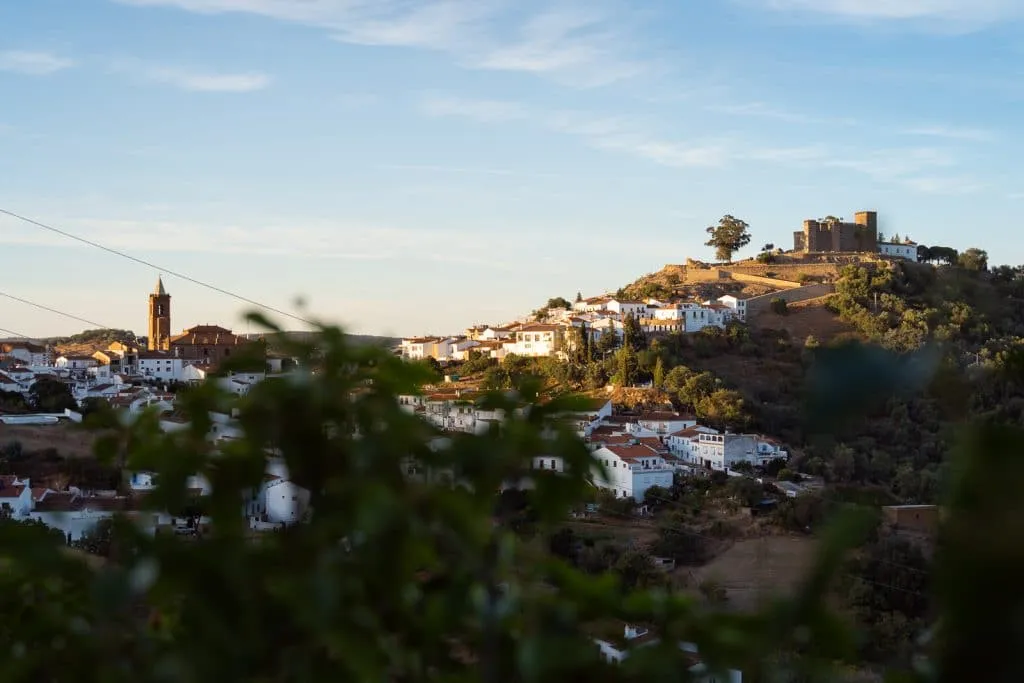 Cortegana view castle